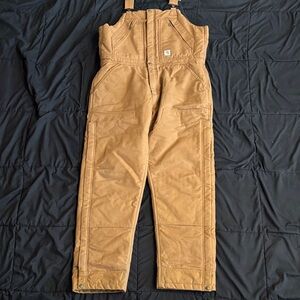 Carhartt Women's Tan Insulated Overalls